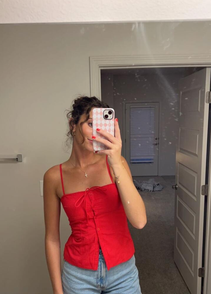 cami tank top for women spaghetti strap