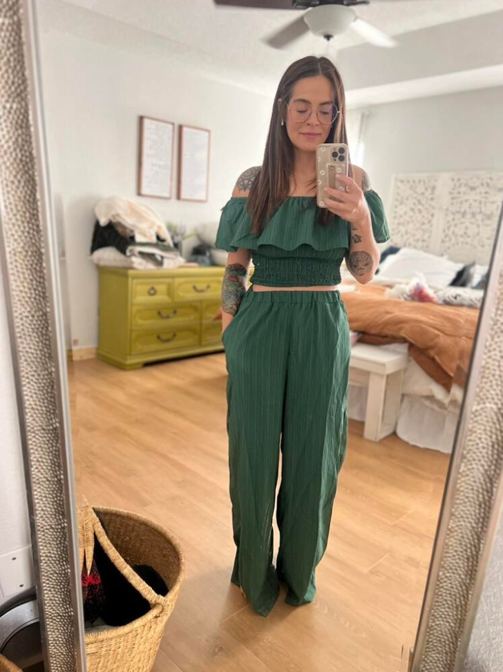 2 piece sets trouser and top