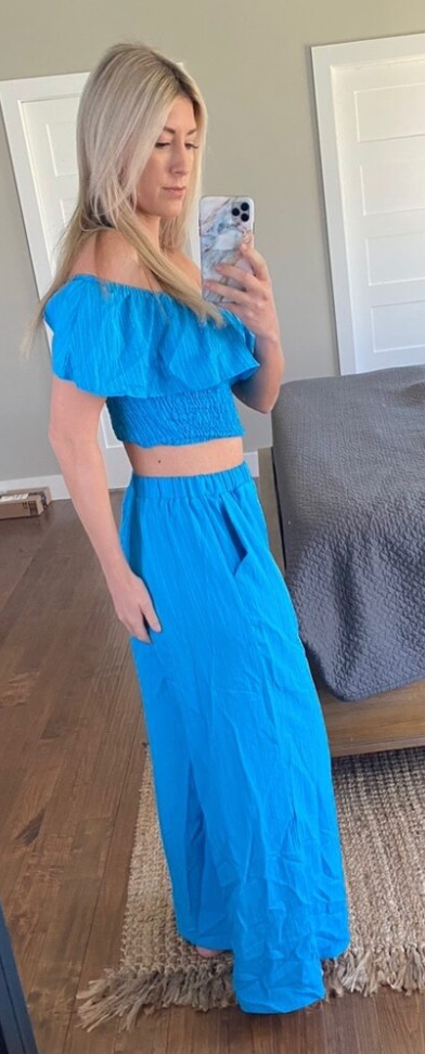 2 piece sets trouser and top