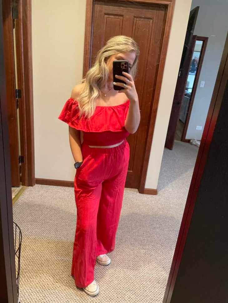 2 piece sets trouser and top