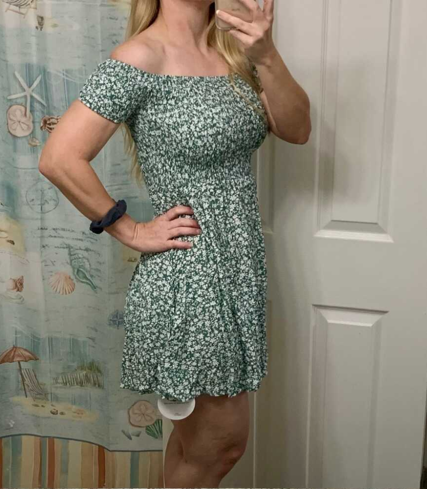 Summer Beach Off Shoulder Dress