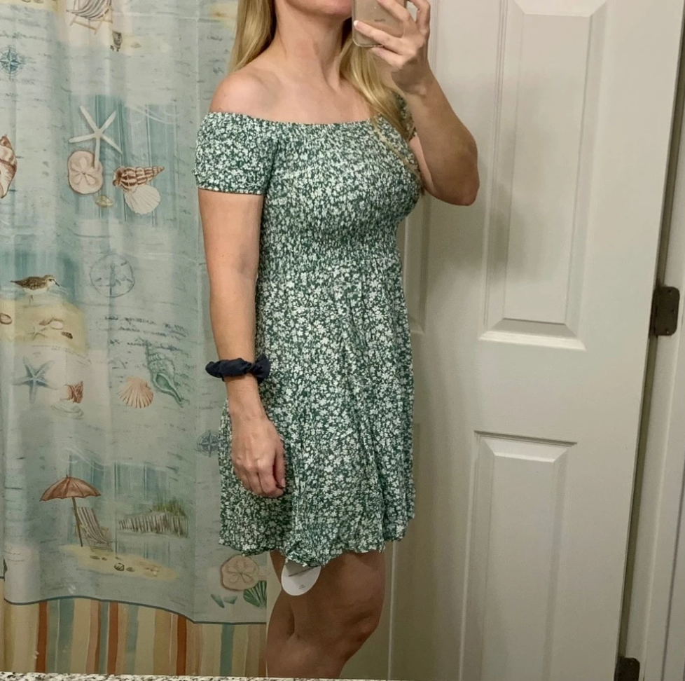 Summer Beach Off Shoulder Dress