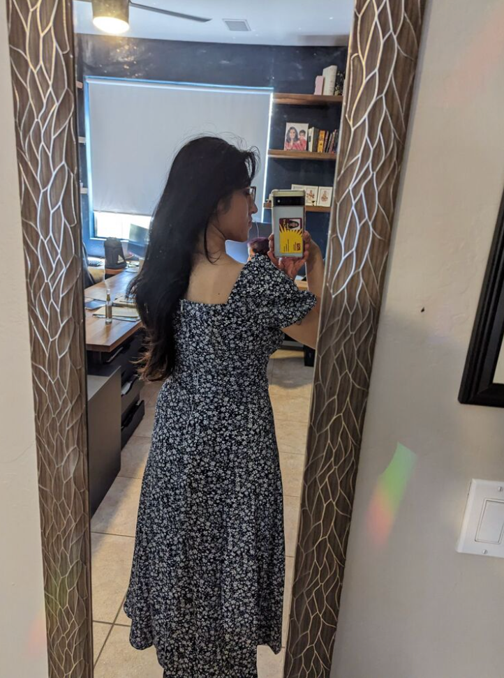 Women split thigh dress for summers beach outfit