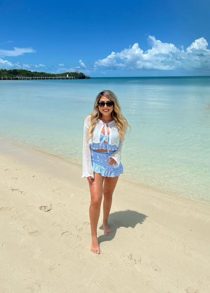 summer beach bikini set