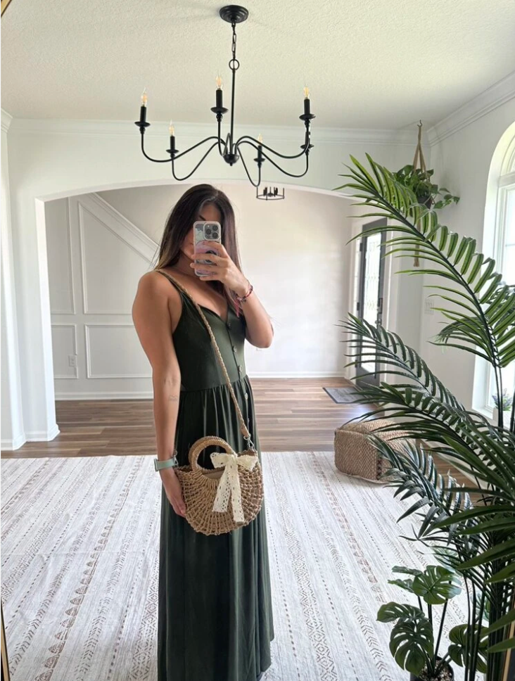 Beach Straw Crossbody Bag Summer Purse