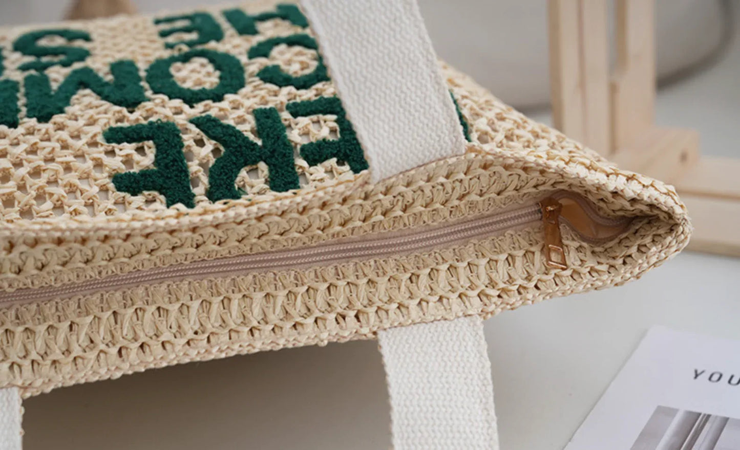 Large Crochet Tote Beach Shopper Bag