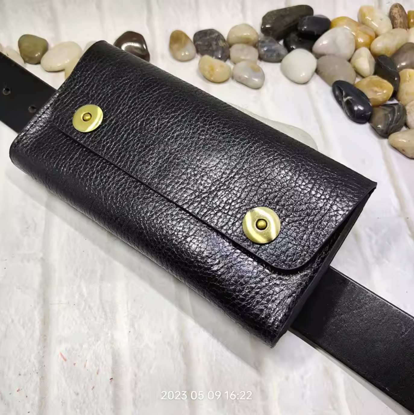 Genuine Leather Phone Case Holster Waist Bag