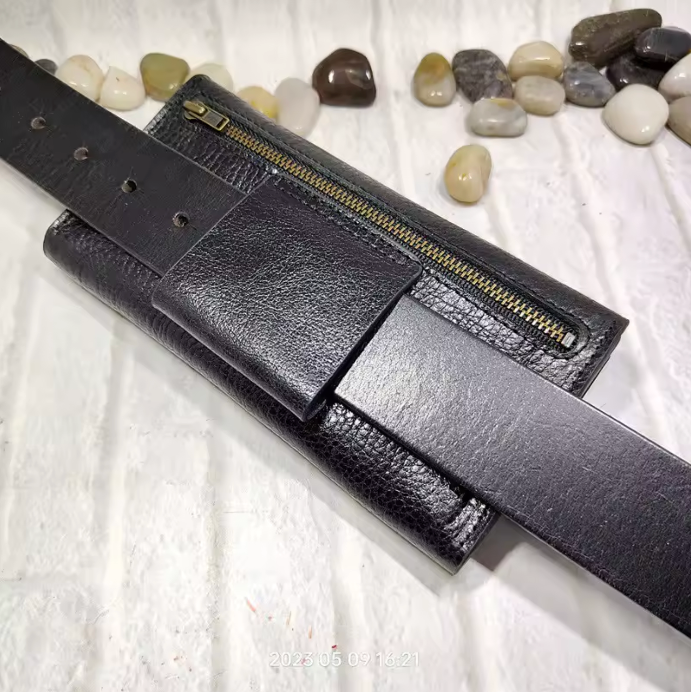 Genuine Leather Phone Case Holster Waist Bag