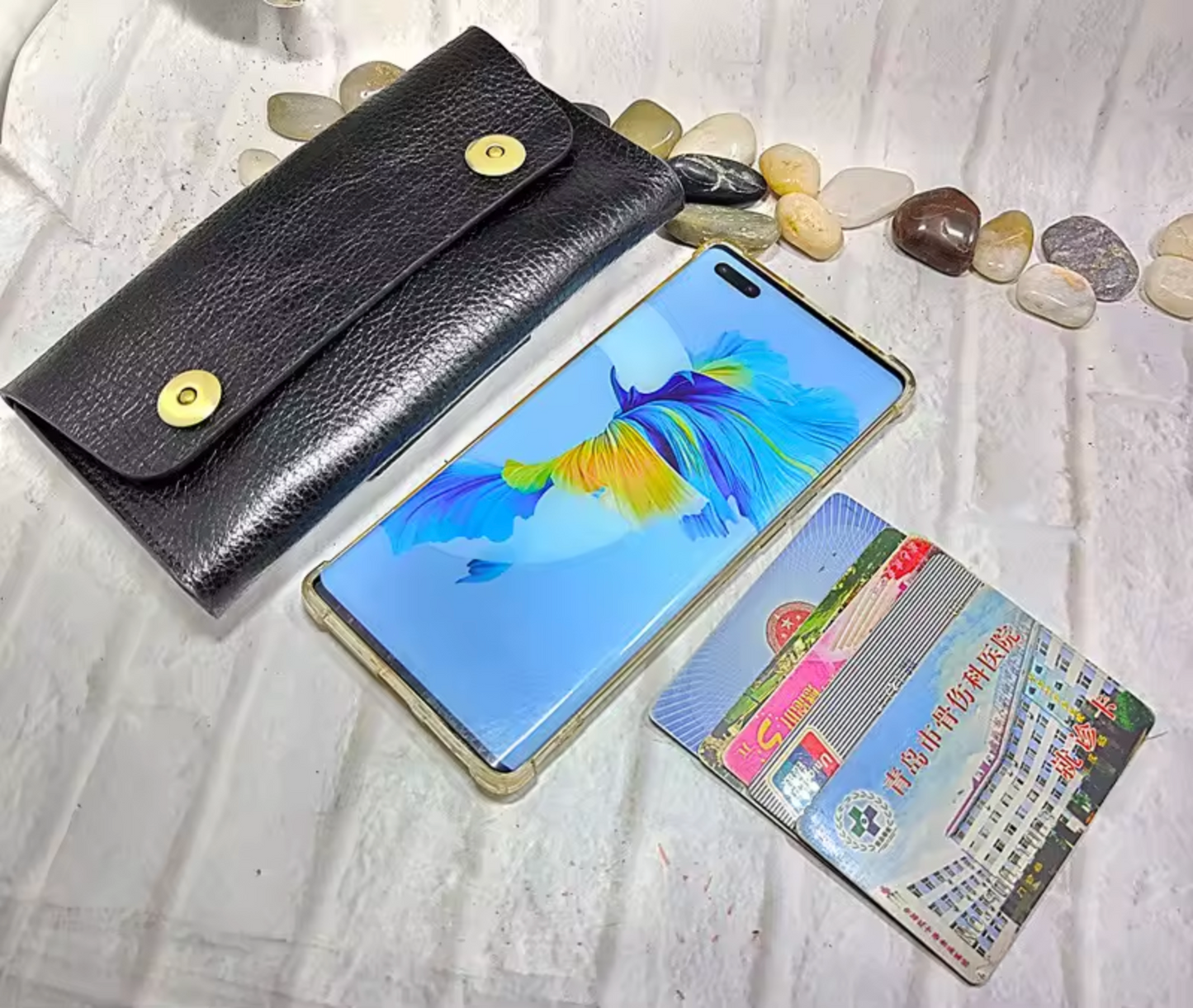 Genuine Leather Phone Case Holster Waist Bag