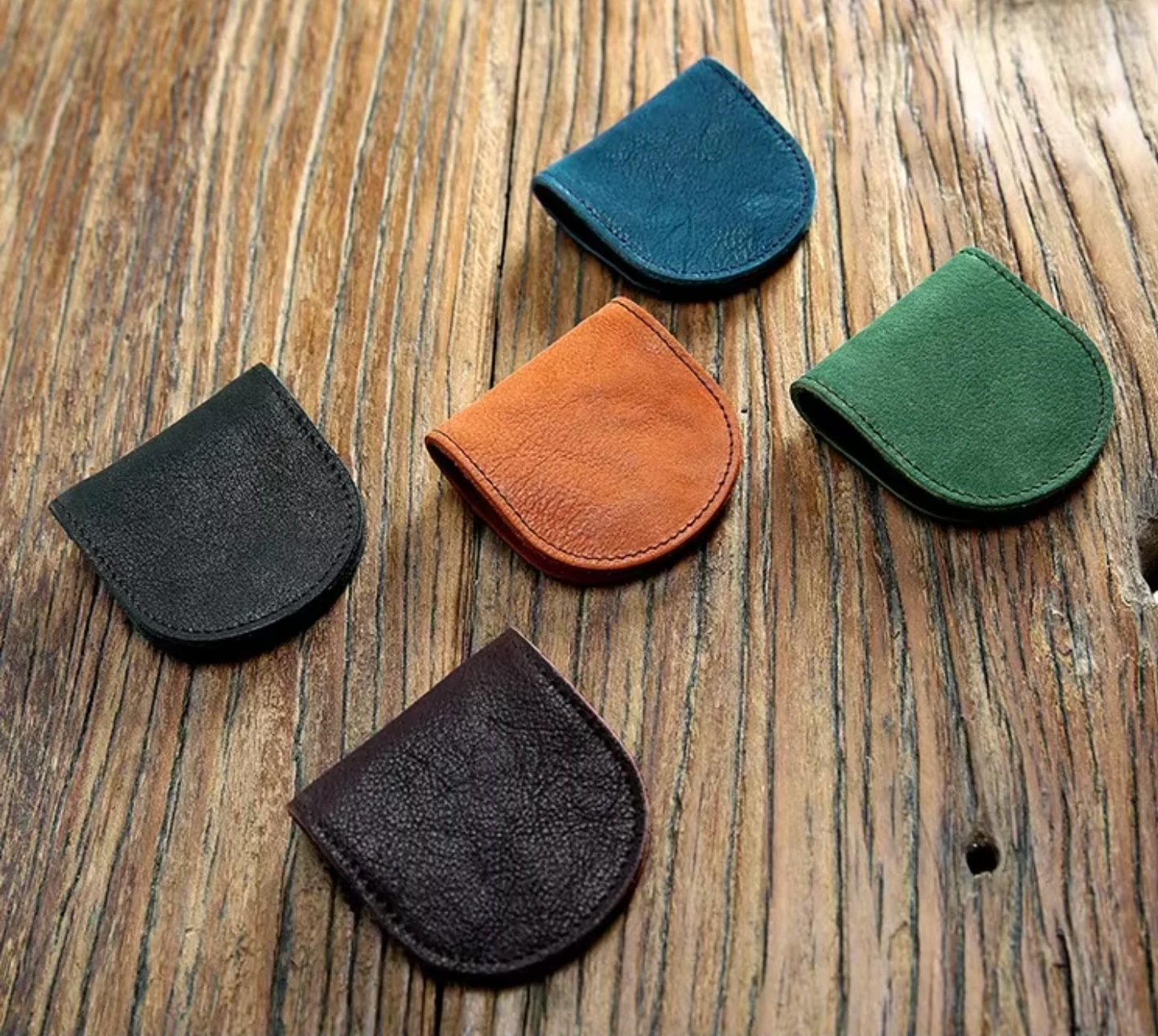 Women's Small Genuine Leather Coin Wallet