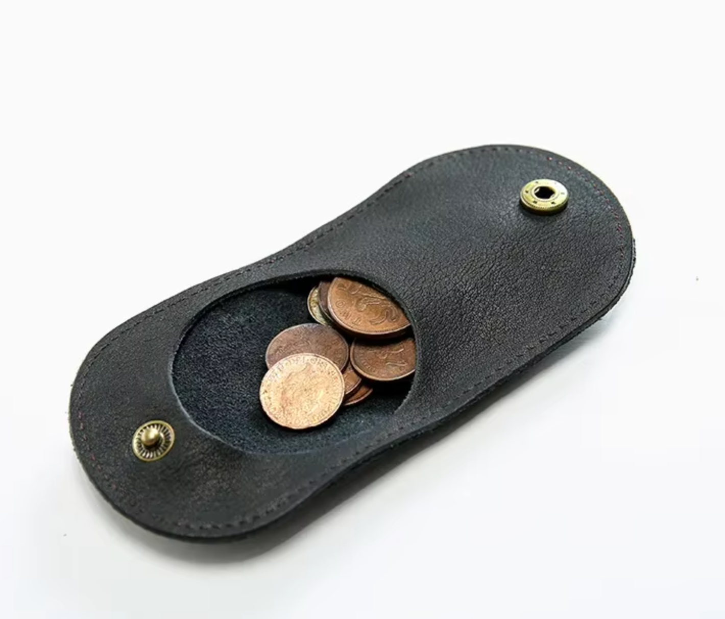 Women's Small Genuine Leather Coin Wallet