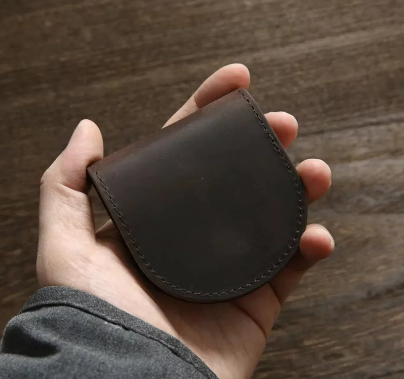 Women's Small Genuine Leather Coin Wallet