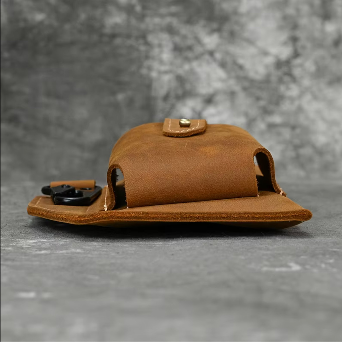 Genuine Leather Phone Waist Bag