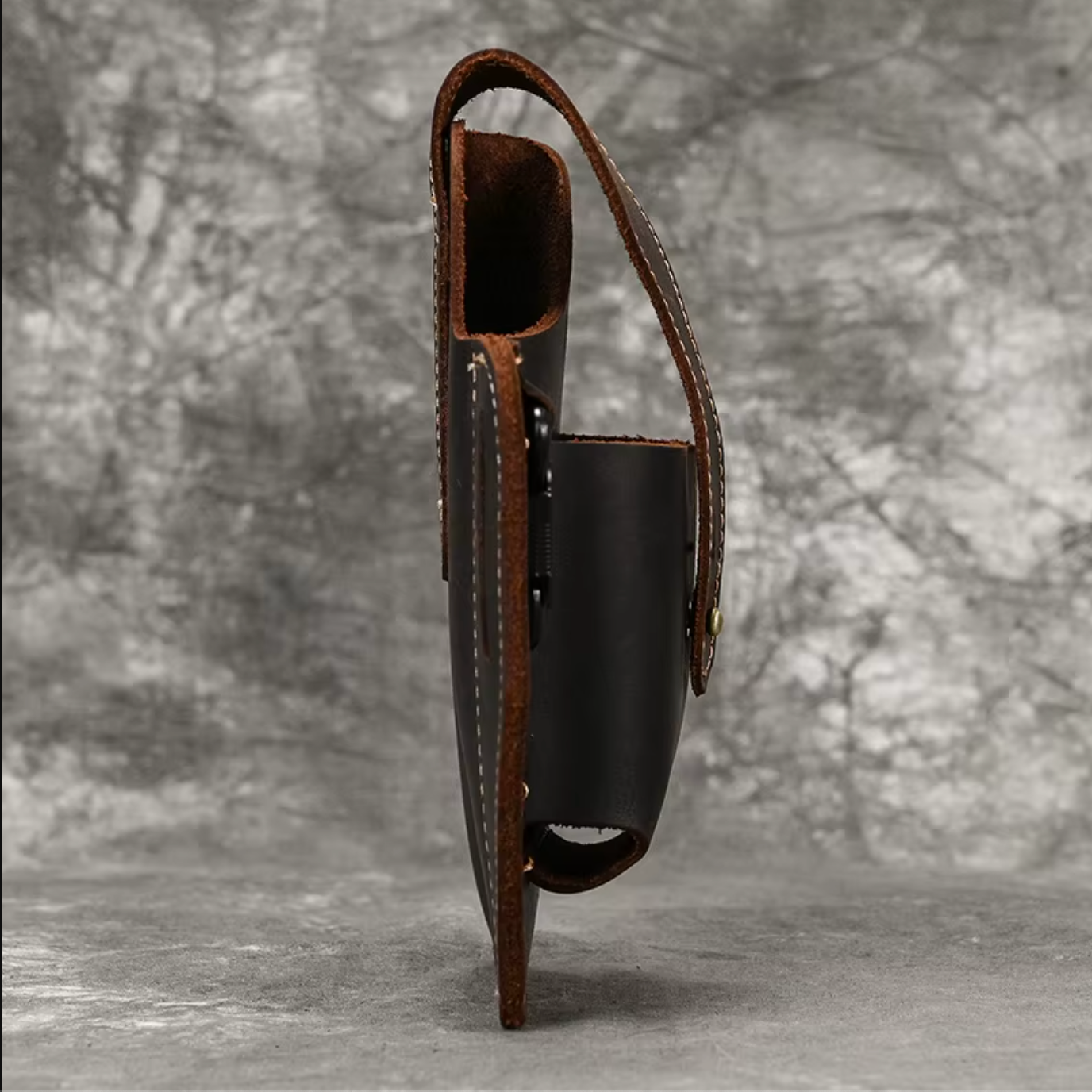 Genuine Leather Phone Waist Bag