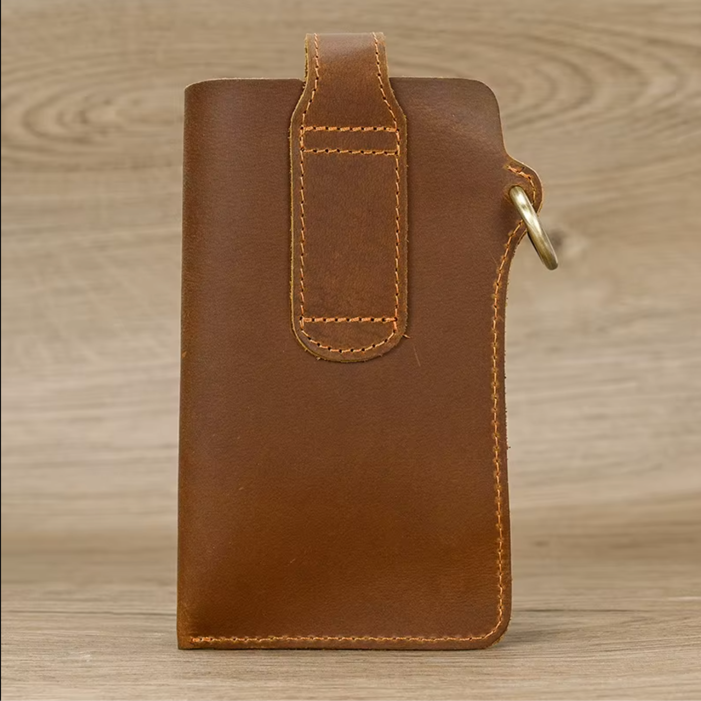 mens leather waist bag pack