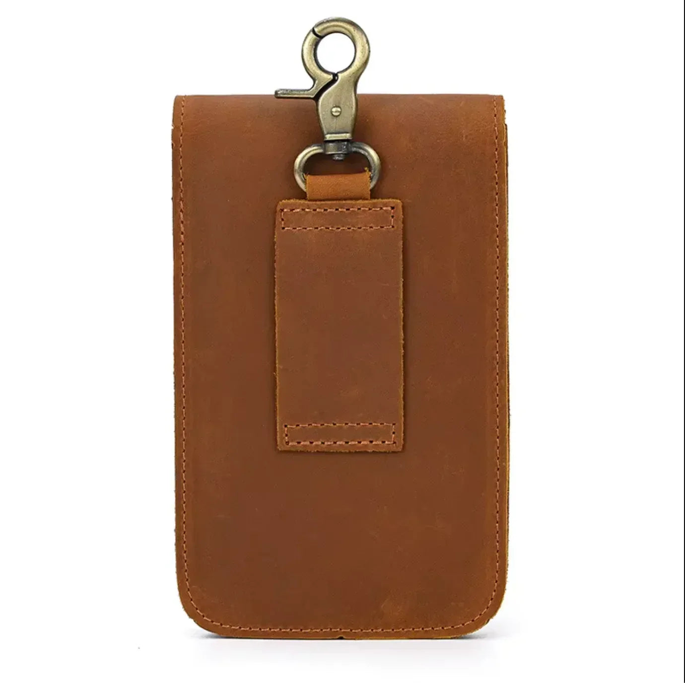Genuine Leather Belt Clip Phone Pouch Waist Bag