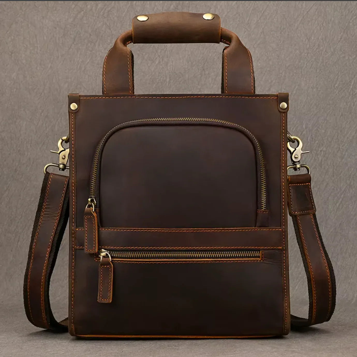 Genuine Leather Bag For Men Crossbody Bag