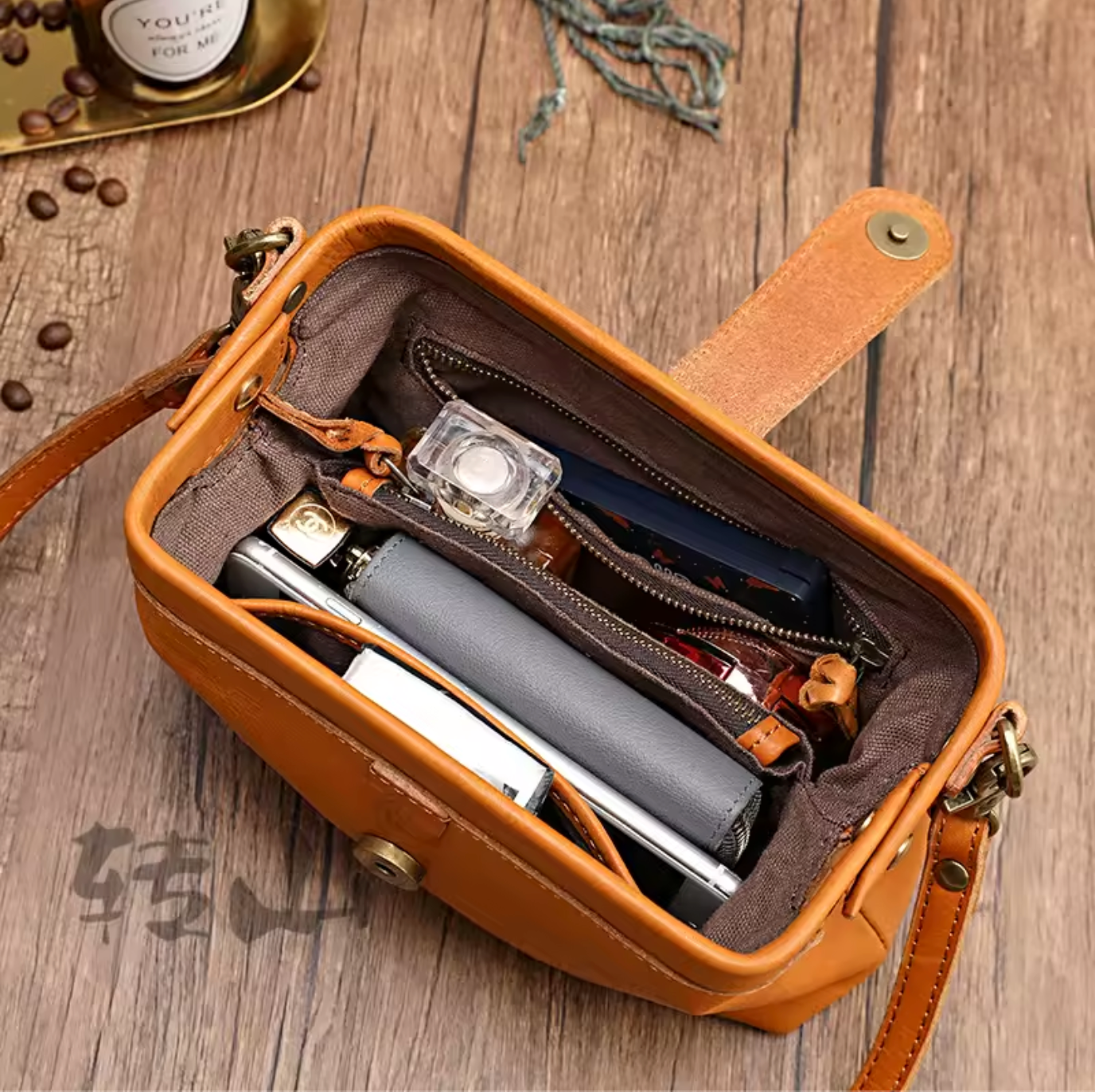 Genuine Leather Ladies Shoulder Bag Crossbody