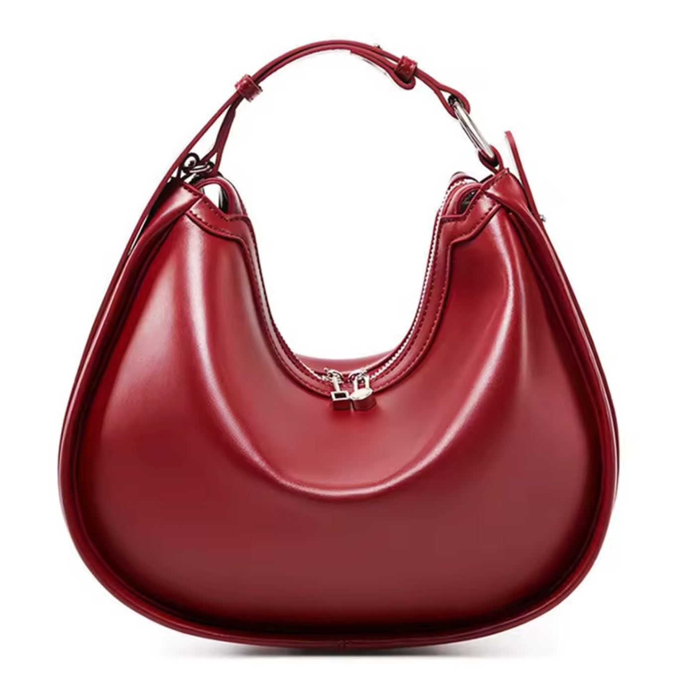 women real leather shoulder handbag