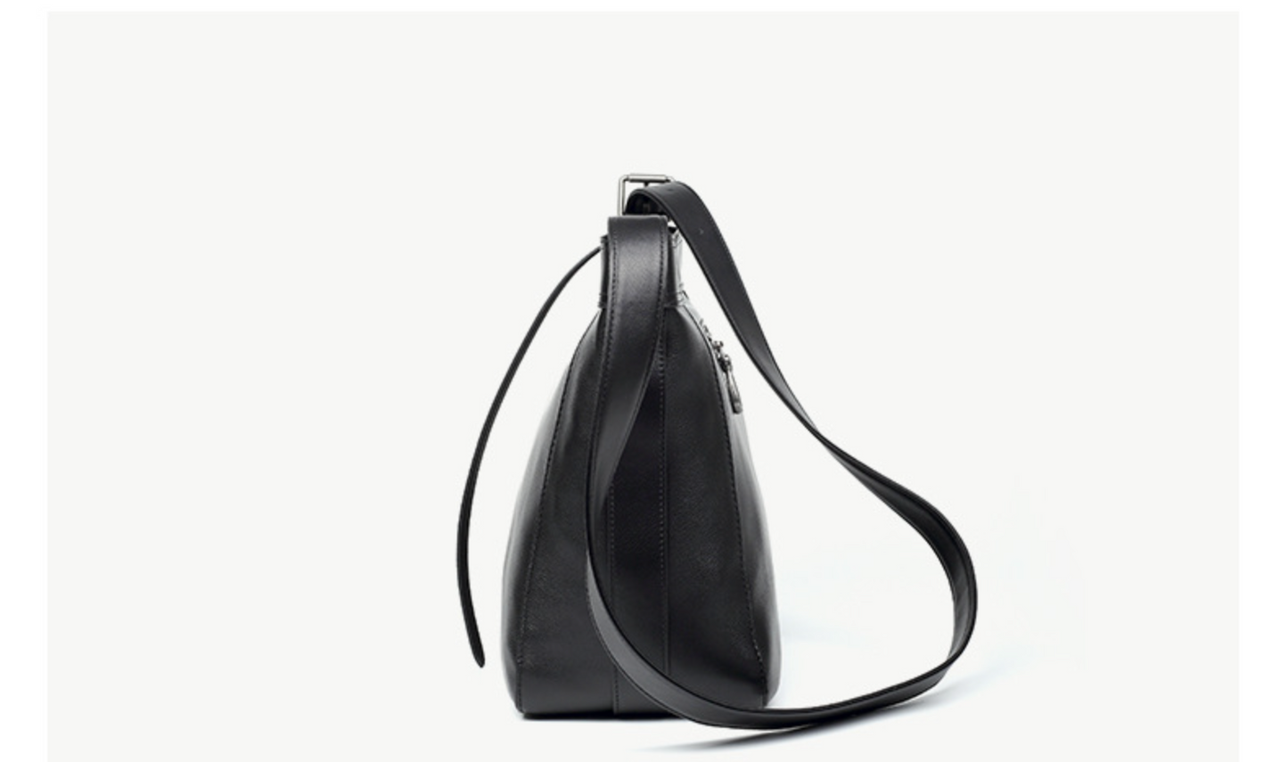Genuine Leather Crossbody Messenger Bag for Men