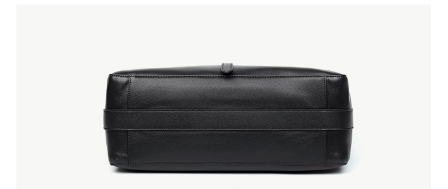 Genuine Leather Crossbody Messenger Bag for Men