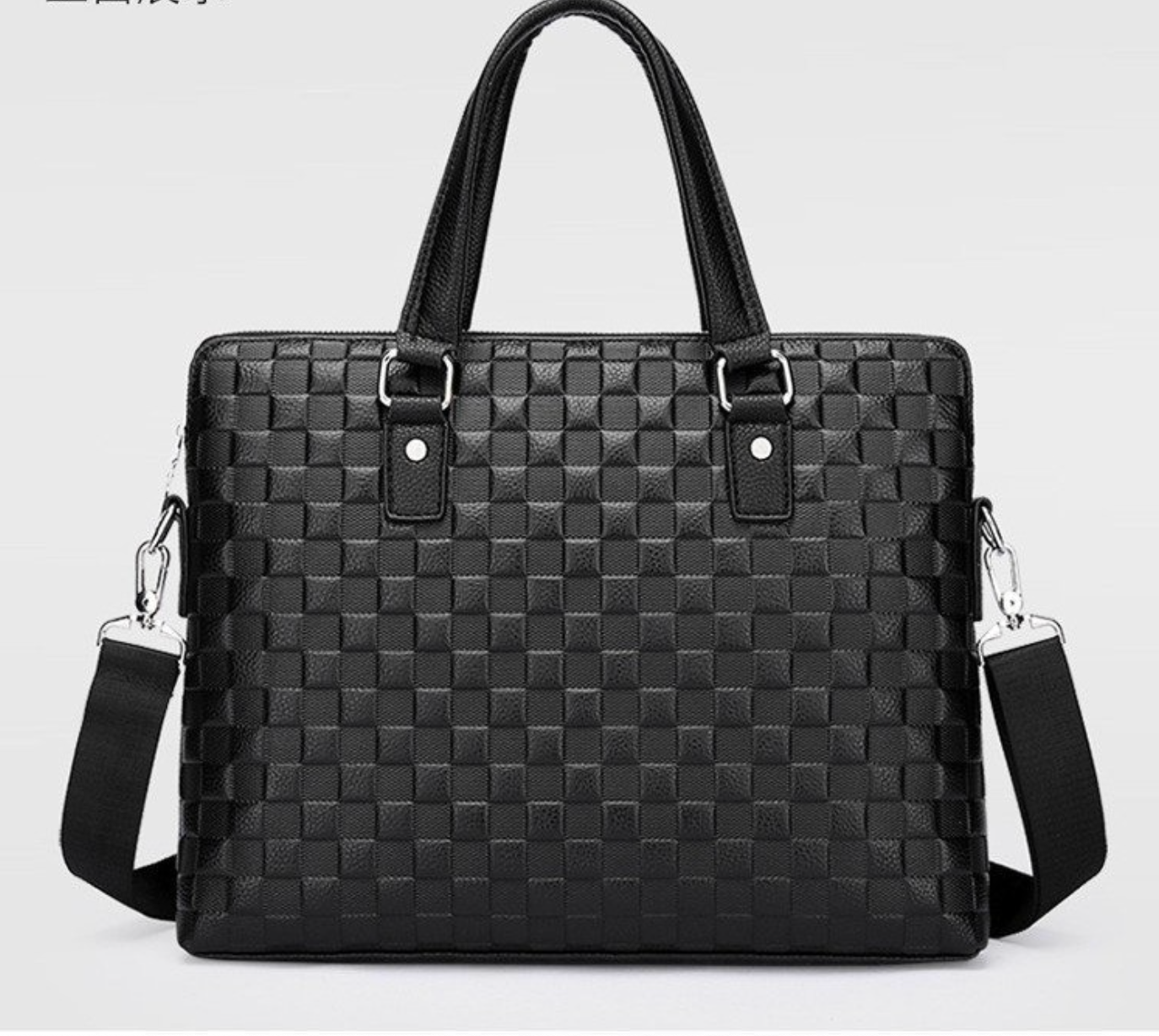 Genuine Leather Briefcase Bag Office Causal