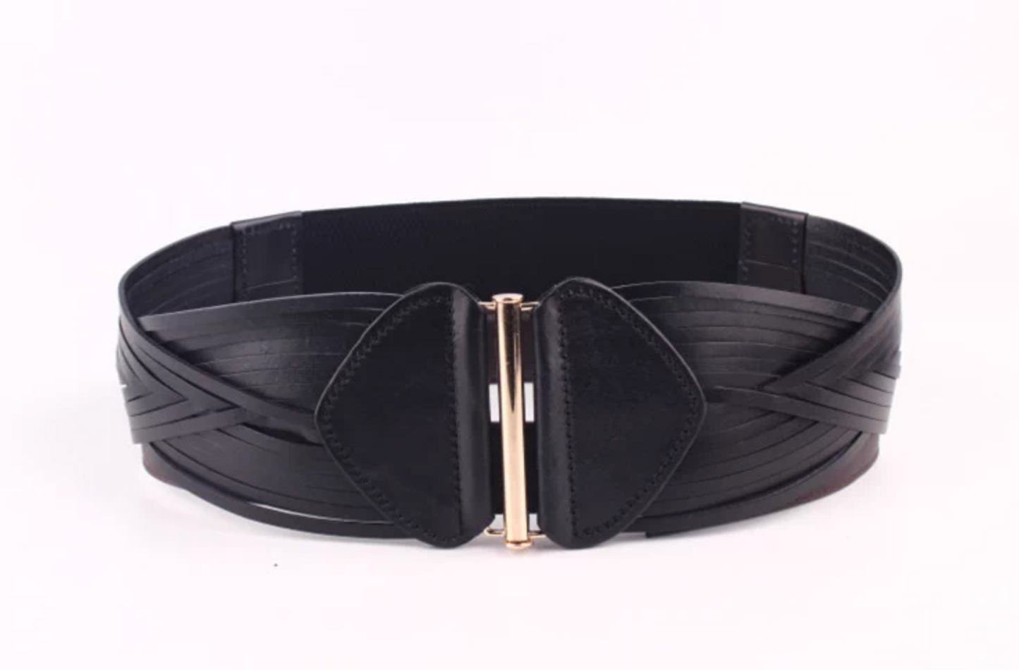 wide leather waist belts for women