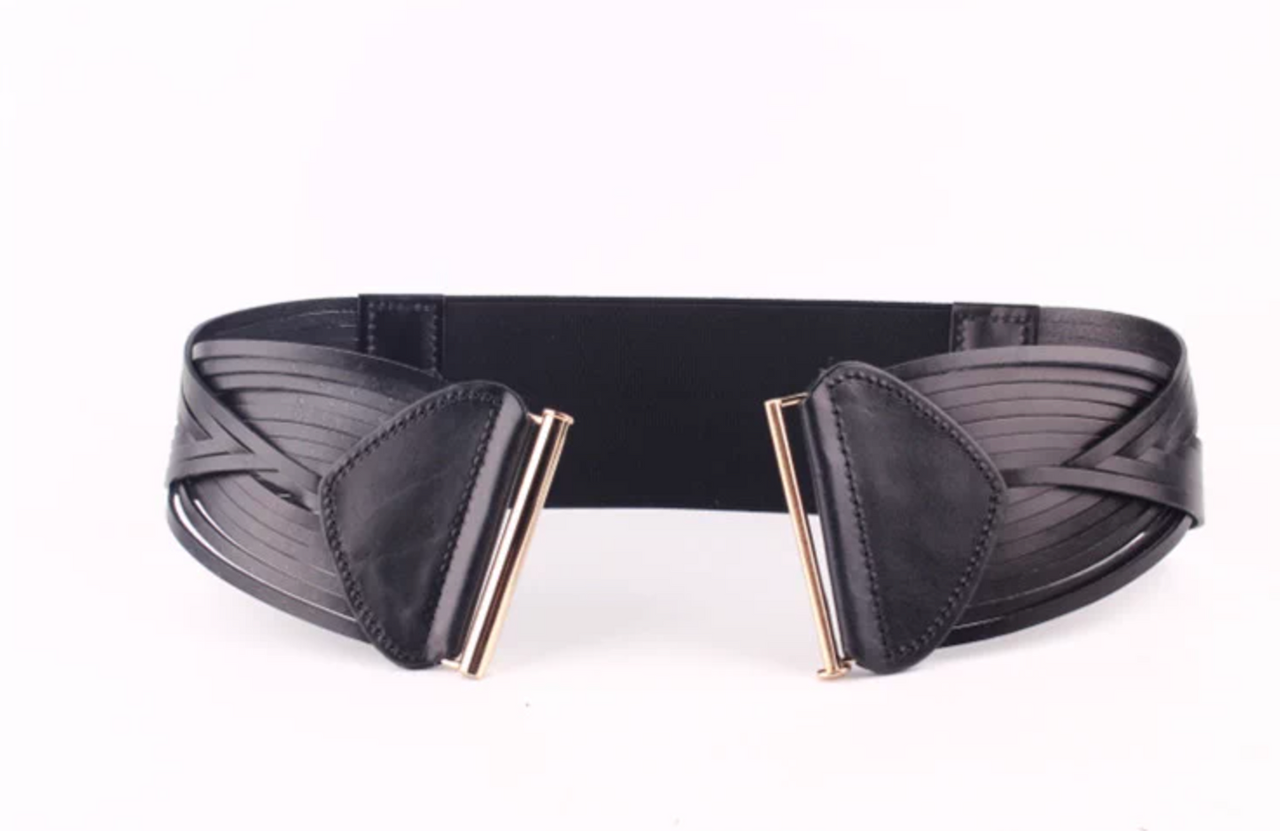 wide leather waist belts for women