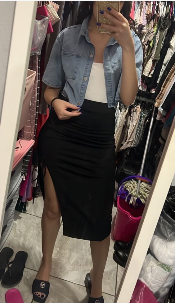 Cropped Jean Jacket for Women