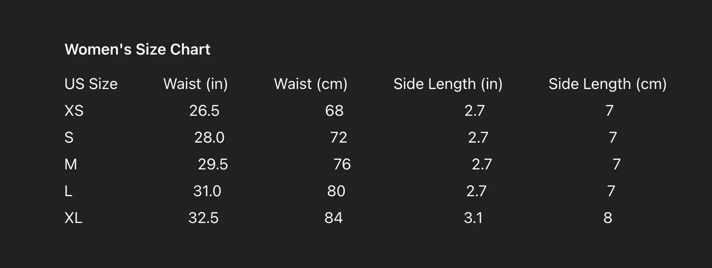 Women's Micro Denim Shorts Low Waist