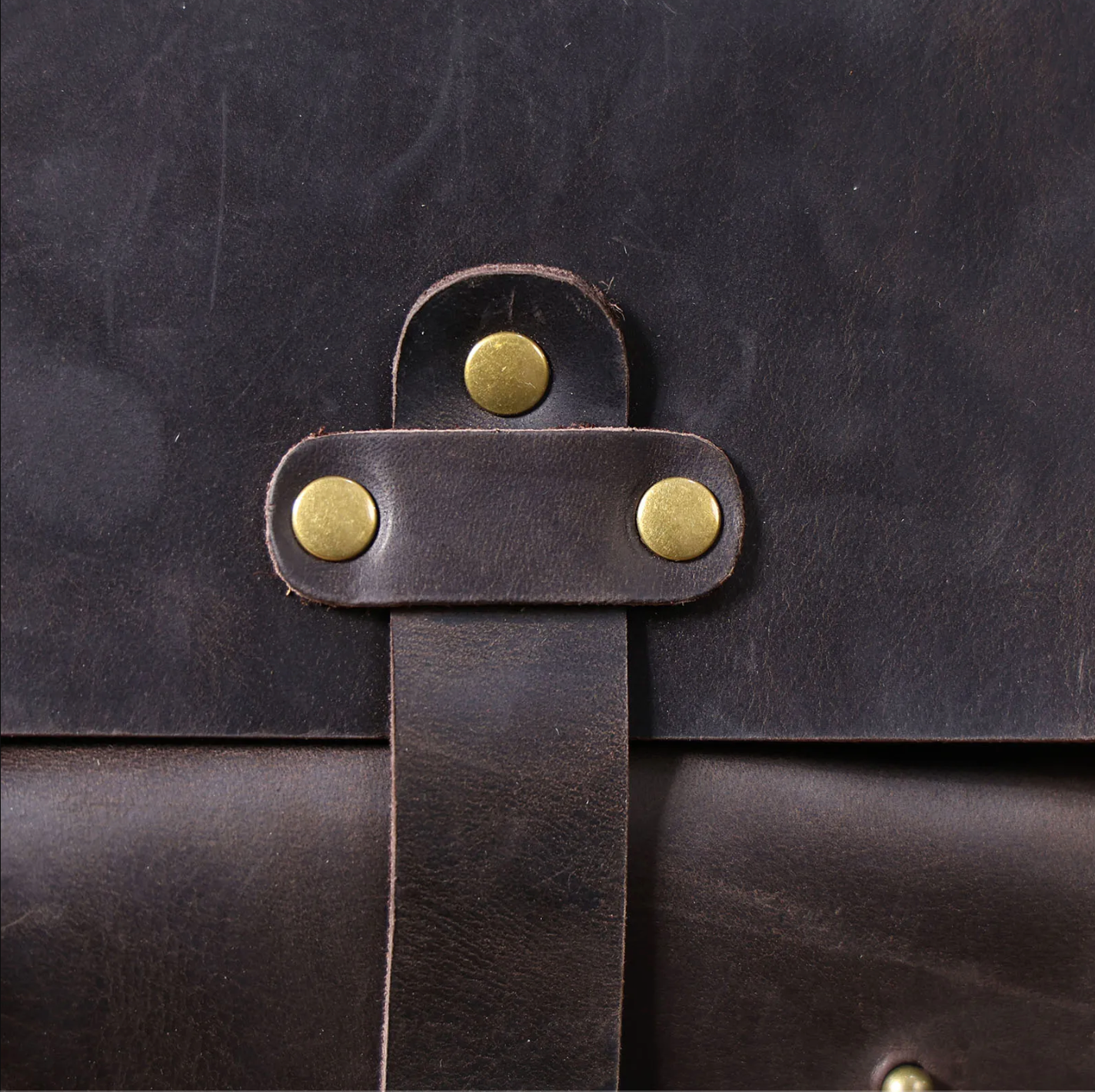 Genuine Leather Men's Briefcase 16" Laptop Bags