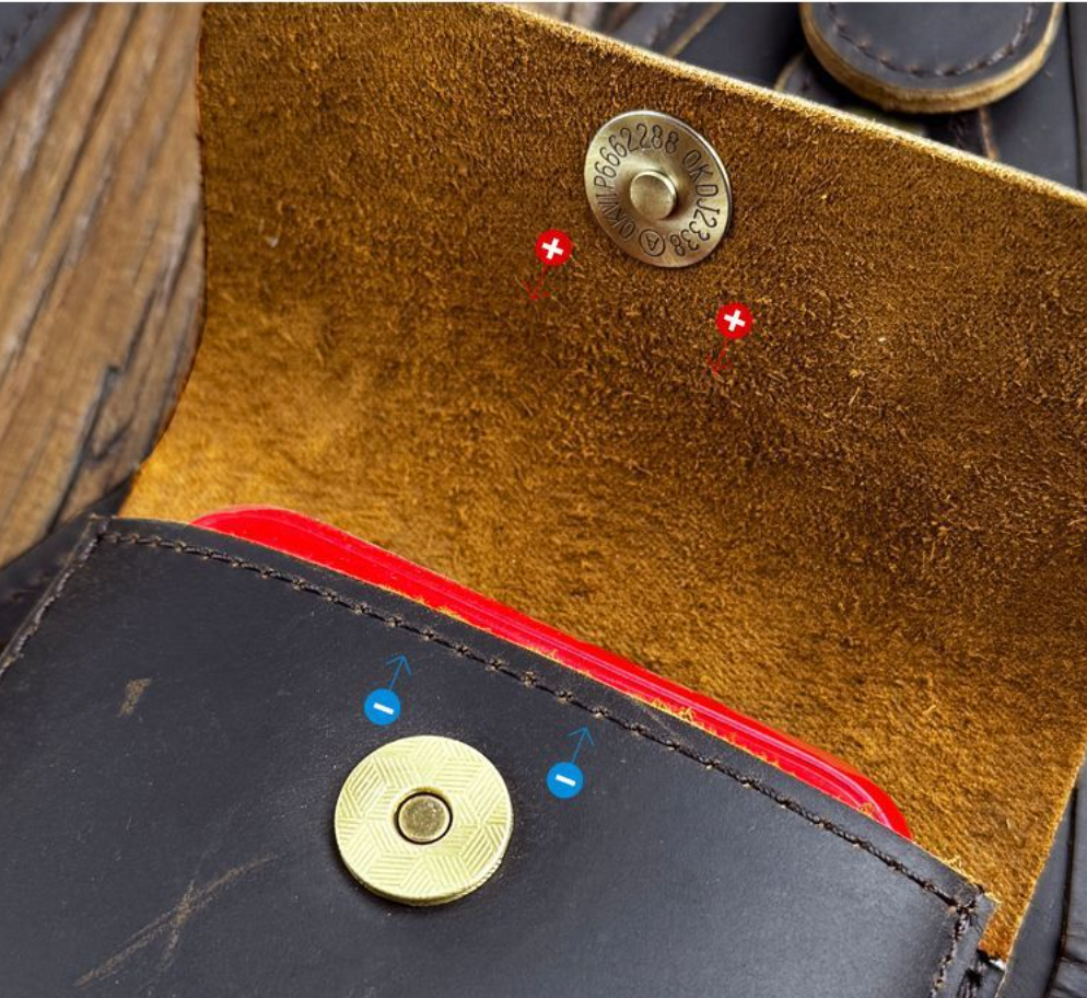 Men's Leather Shoulder Holster Bag Dual Chest Utility Design