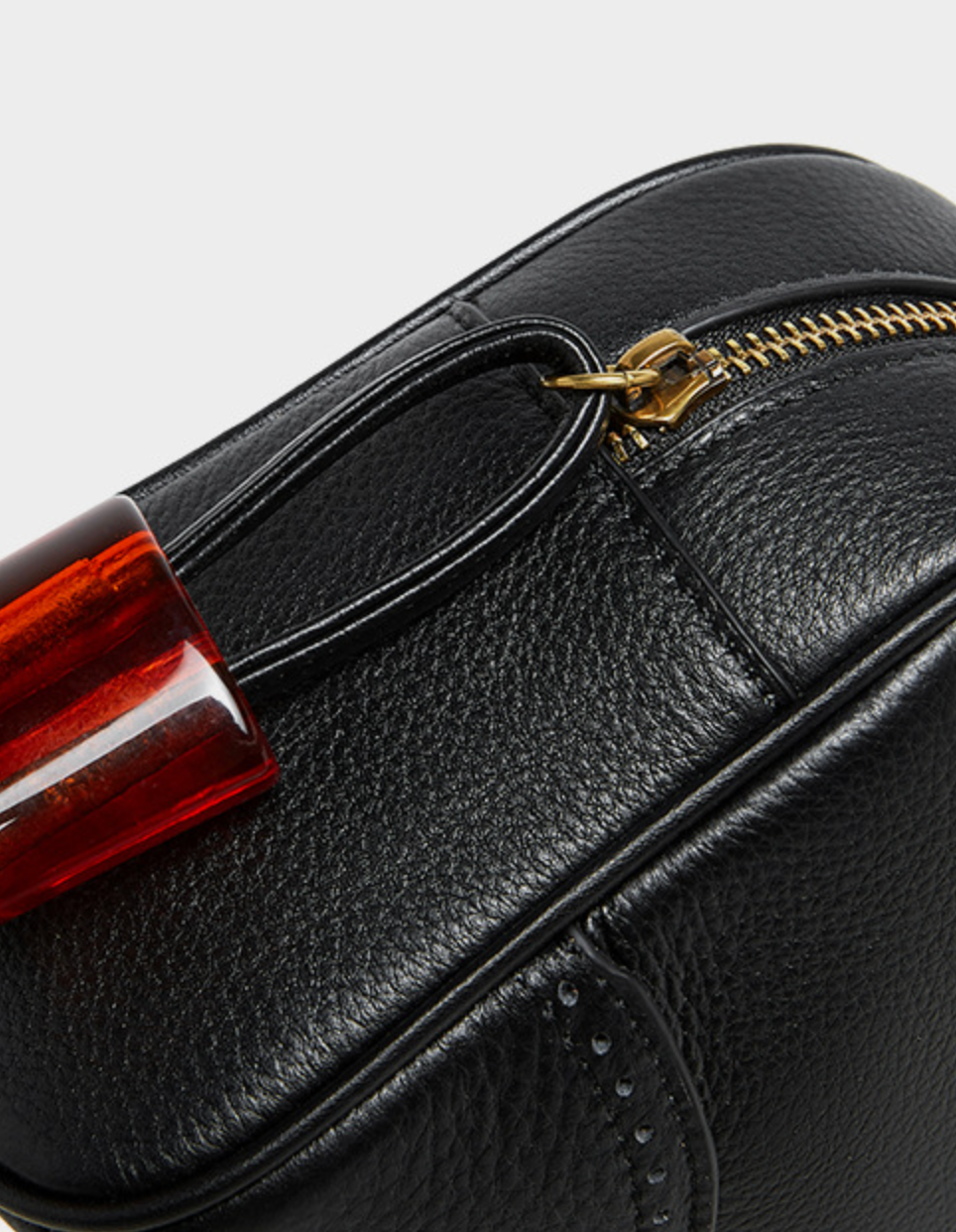 Women's Leather Shoulder Bag with Long Strap