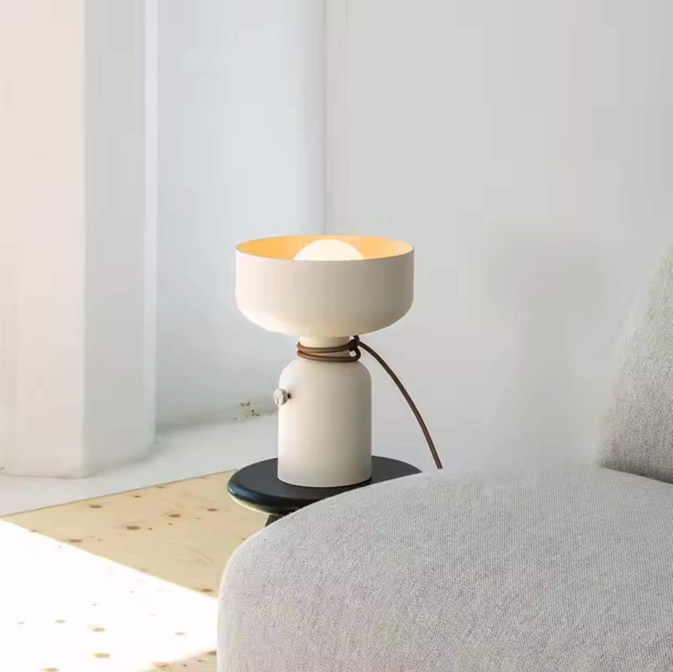 Scandinavian Metal Desk Modern Black Table Lamp