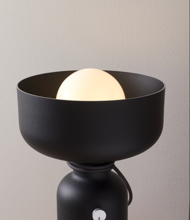 Scandinavian Metal Desk Modern Black Table Lamp