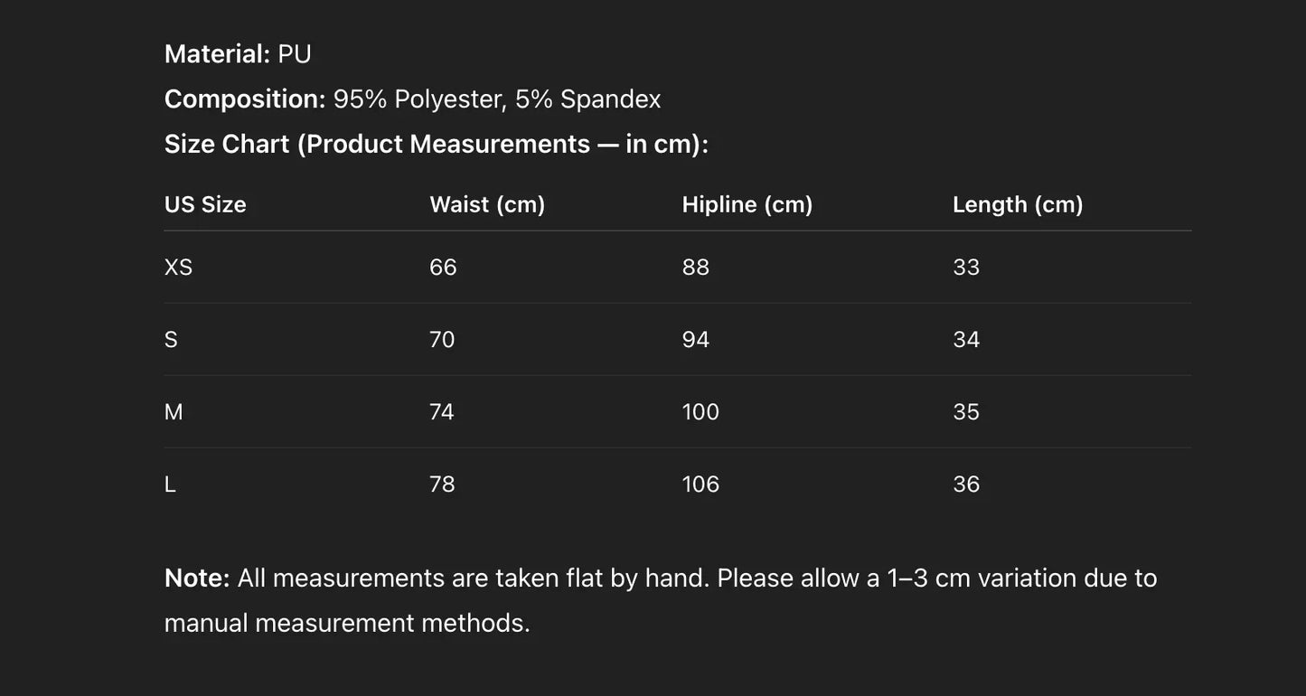 High Waisted Faux Leather Pants Wide Leg Split Hem