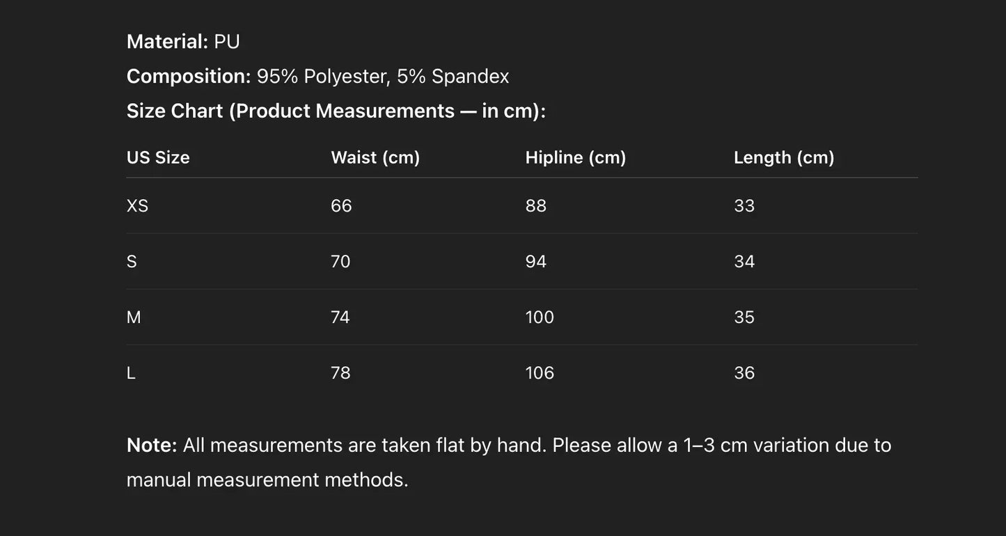 High Waisted Faux Leather Pants Wide Leg Split Hem