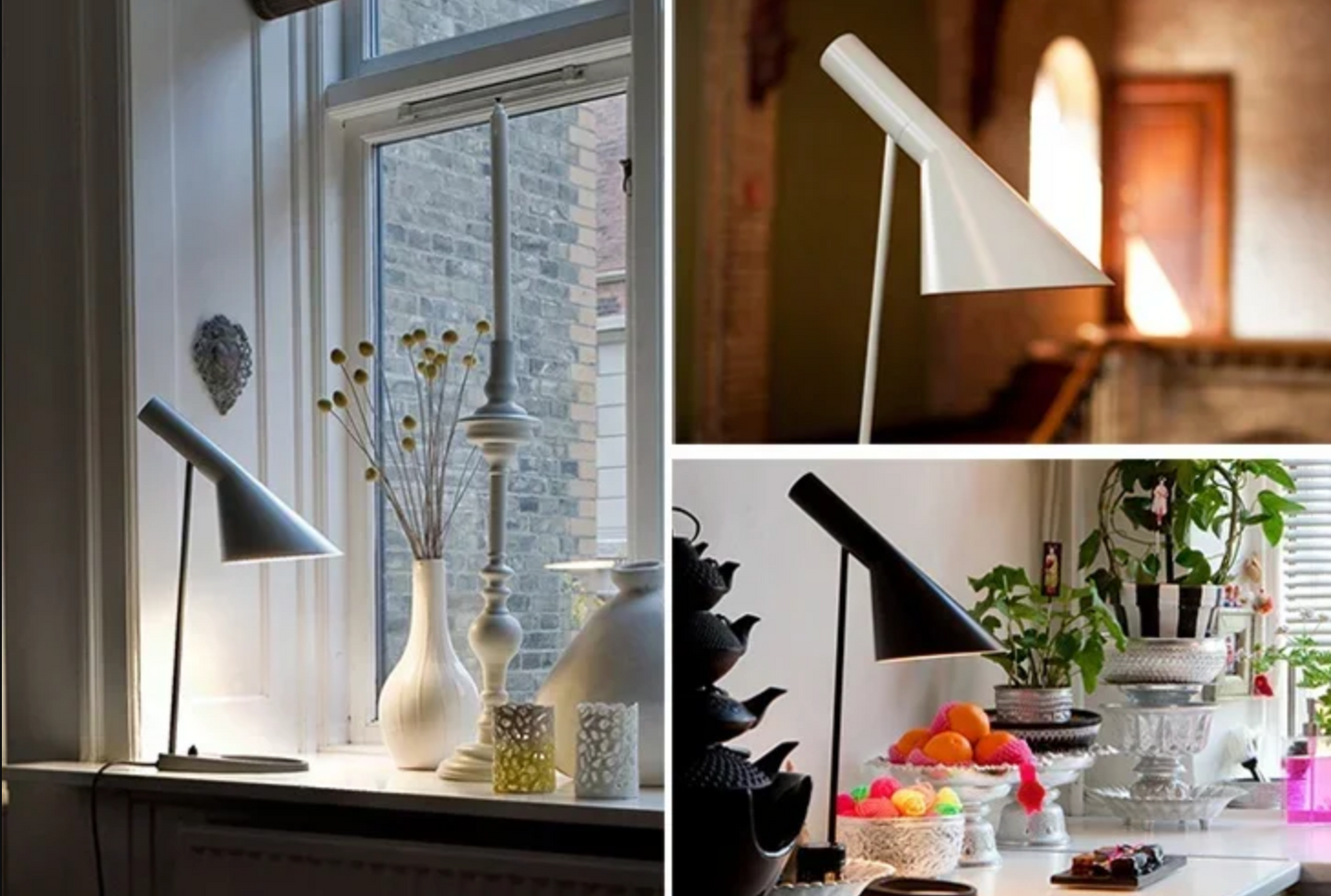 Modern Iron Table Lamp for Bedroom Scandinavian Design