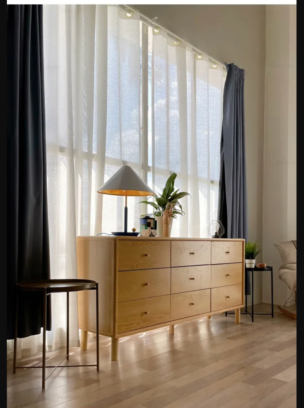 Scandinavian Metal Table Lamp Modern Desk Light