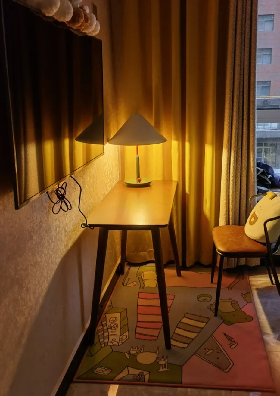 Scandinavian Metal Table Lamp Modern Desk Light