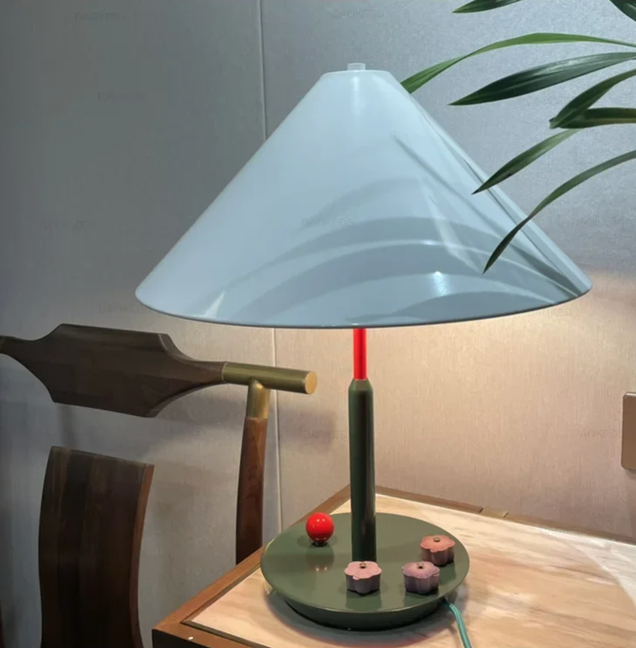 Scandinavian Metal Table Lamp Modern Desk Light