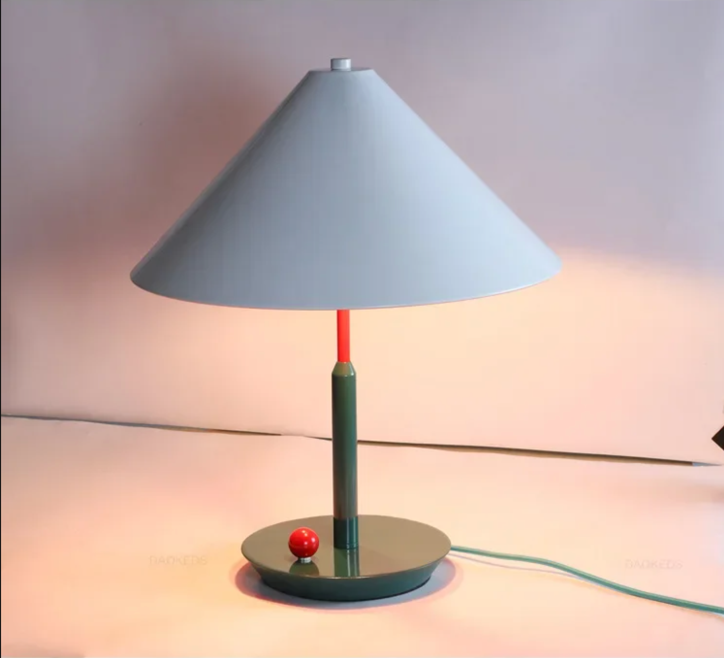 Scandinavian Metal Table Lamp Modern Desk Light