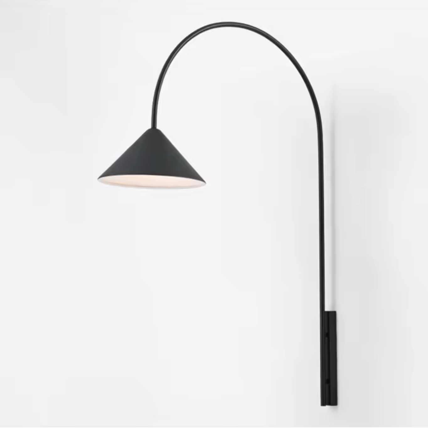 Modern Wall Lamp Black Cone Wall Light
