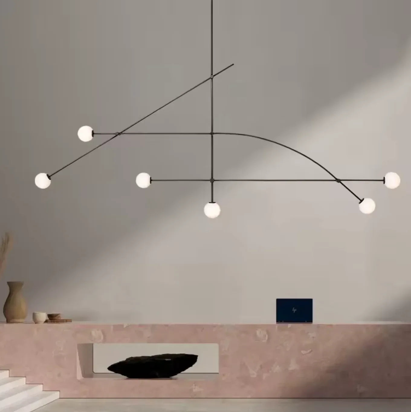 Modern Geometry LED Ceiling Chandelier Light