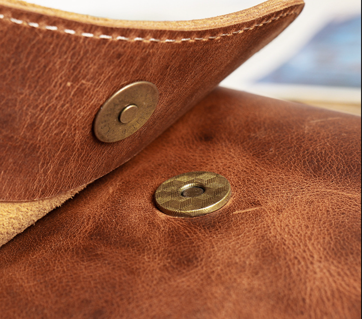 Small Leather Crossbody Phone Bag for Women
