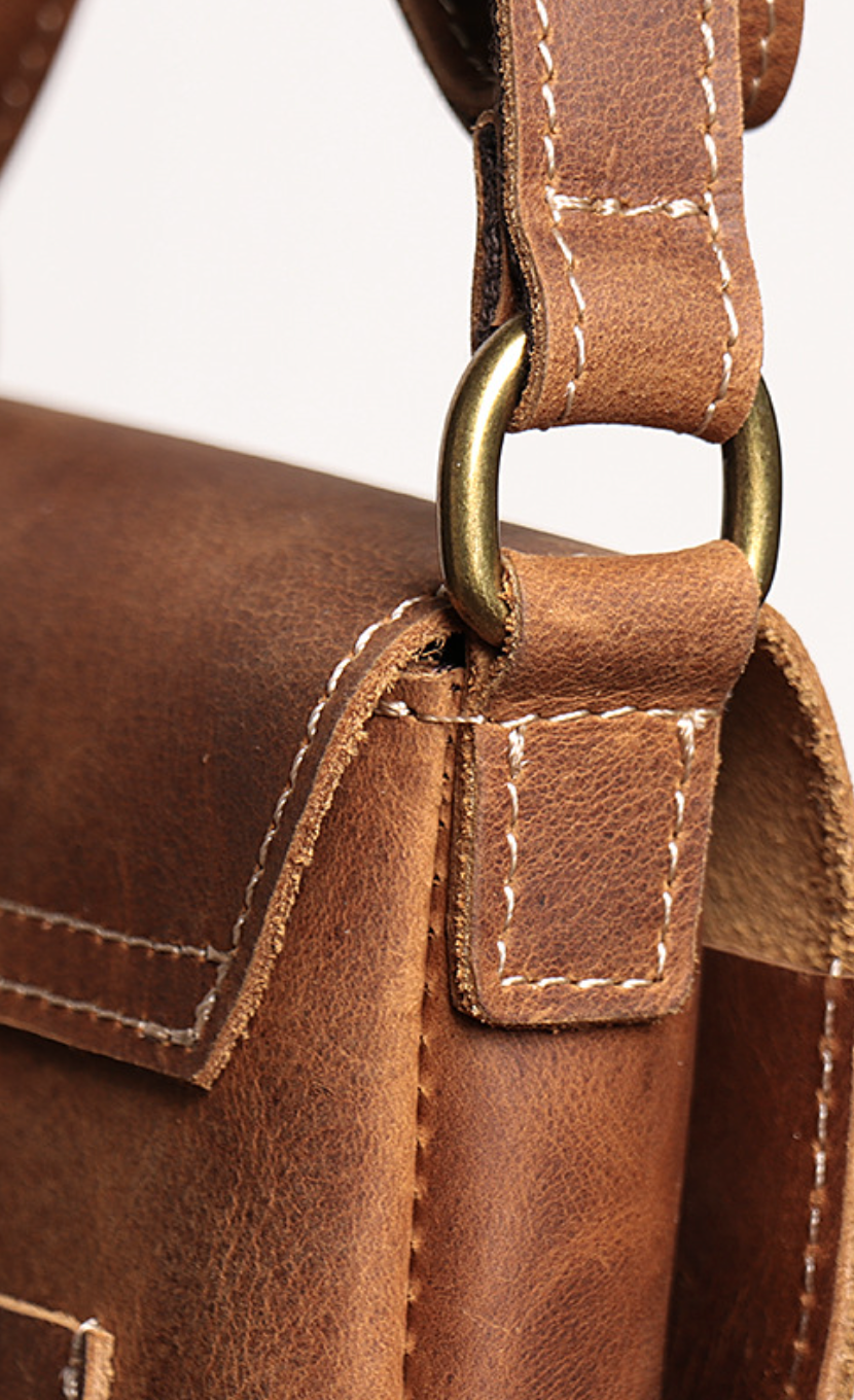 Small Leather Crossbody Phone Bag for Women