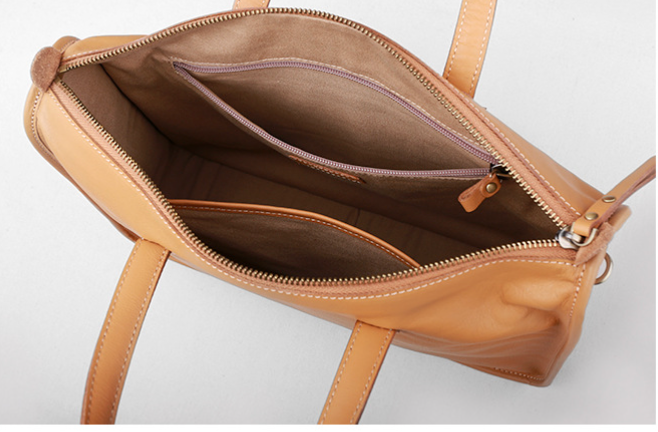 Women Leather Messenger Bag Briefcase Handbag