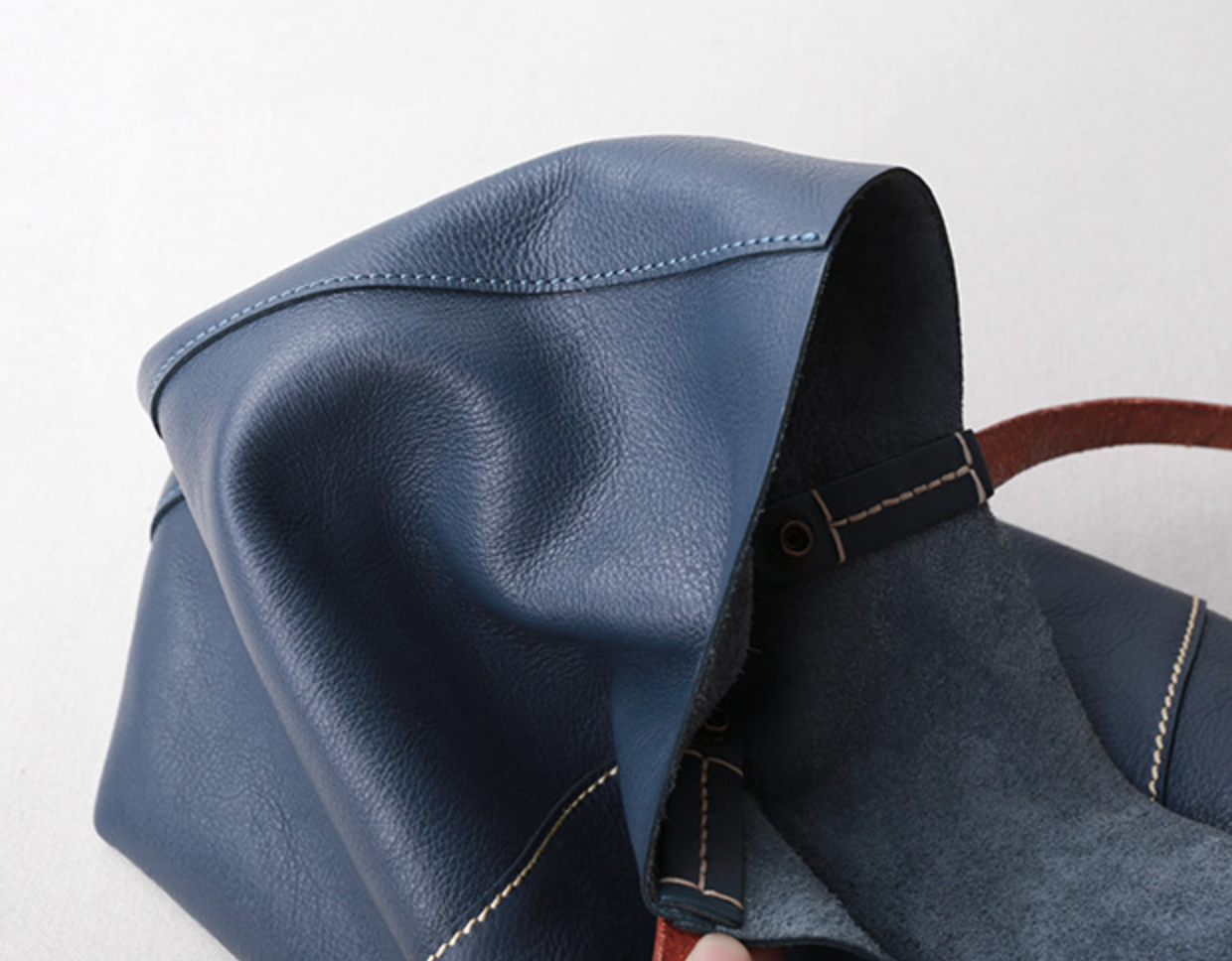 Women Leather Office Tote Bag Purse with Zipper
