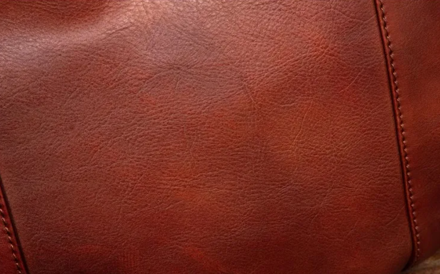 Men's Genuine Leather Crescent Chest Bag