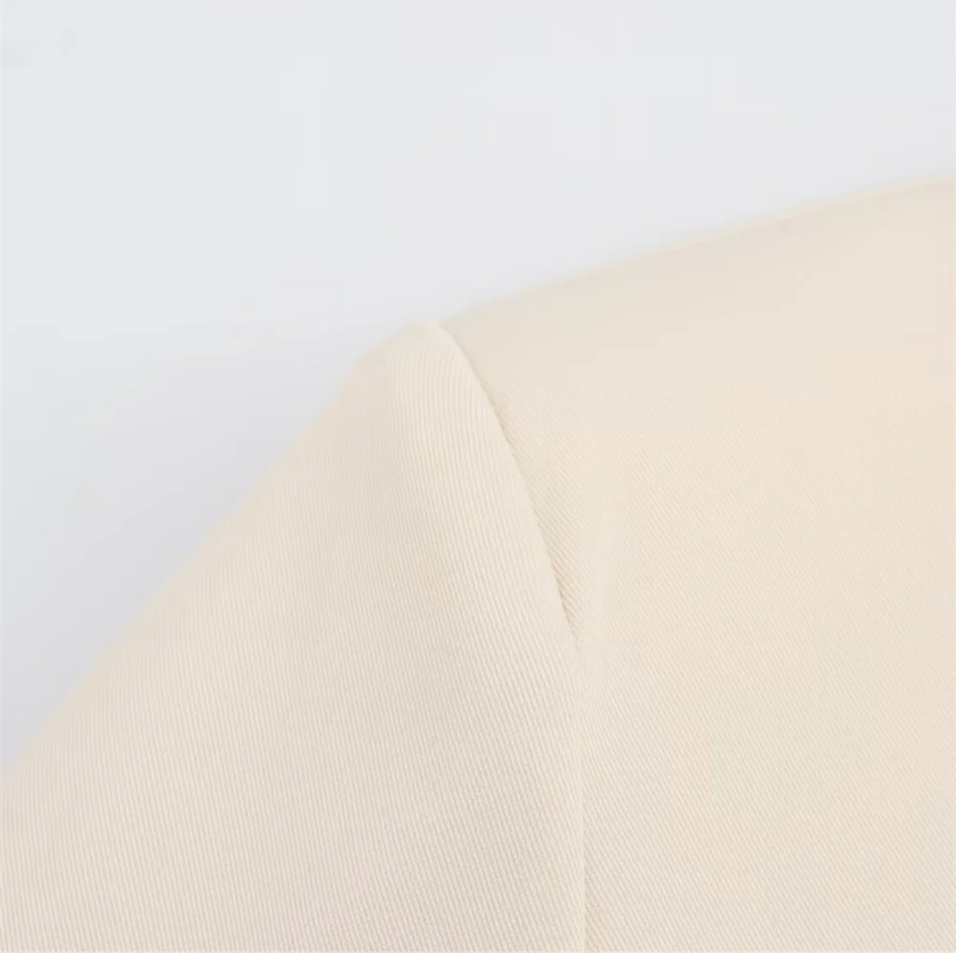 Beige Oversized Blazer Jacket Women Loose Fit Casual Office Wear